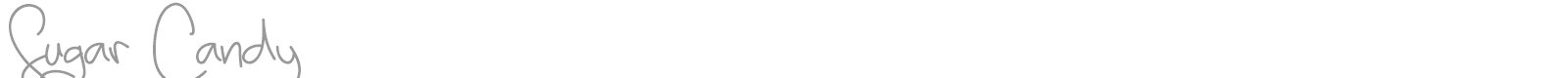 Sugar Candy Signature font preview